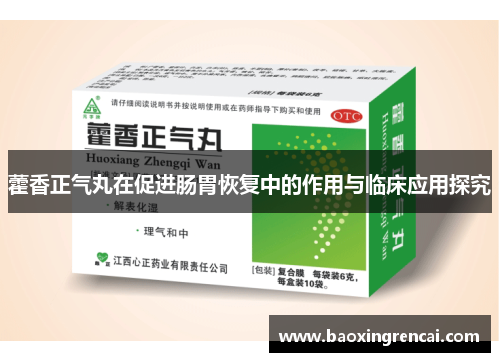 藿香正气丸在促进肠胃恢复中的作用与临床应用探究